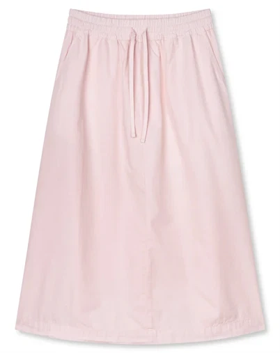 Mads Nørgaard - Dyed Weave Luni Nederdel - Icy Pink